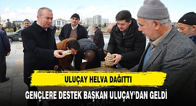 Gençlere Bir Destekte Başkan Uluçay'dan Geldi