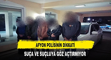 Göçmen Kaçakçıları Afyon'da Yakayı Ele Verdi