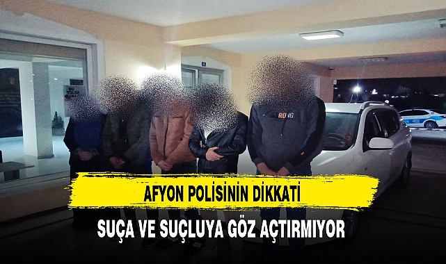 Göçmen Kaçakçıları Afyon'da Yakayı Ele Verdi