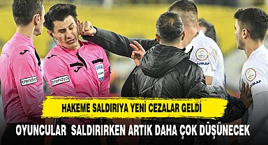 Hakeme saldırıya yeni cezalar: Puan silme, küme düşme...