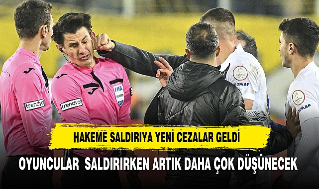 Hakeme saldırıya yeni cezalar: Puan silme, küme düşme...