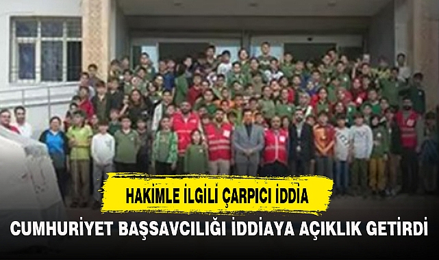 HAKİMLE İLGİLİ ÇARPICI İDDİA