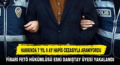 HAKKINDA 7 YIL 6 AY HAPİS CEZASIYLA ARANIYORDU