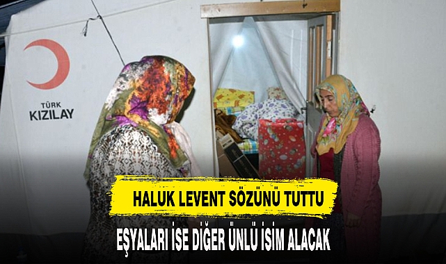 Haluk Levent sözünü tuttu!