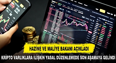 HAZİNE VE MALİYE BAKANI AÇIKLADI