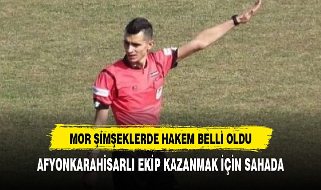 HES İlaç Afyonspor, Kırklarelispor Maçını Taner Tuncer Yönetecek