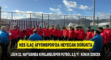 HES İLAÇ KIRKLARELİSPOR FUTBOL A.Ş.'Yİ KONUK EDECEK