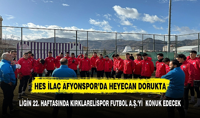 HES İLAÇ KIRKLARELİSPOR FUTBOL A.Ş.'Yİ KONUK EDECEK