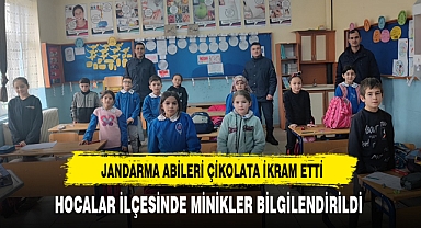 Hocalar İlçesinde Minikler Jandarma Ekipleri Tarafından Bilgilendirildi