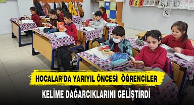 Hocalar İlçesinde Öğrenciler Sözlük Günü Etkinliği Düzenledi