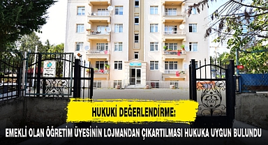 HUKUKİ DEĞERLENDİRME: