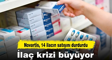 İlaç krizi büyüyor