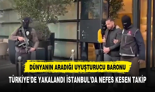 Interpol'ün kırmızı bültenle aradığı uyuşturucu baronu Sammy Ali, İstanbul'da yakalandı