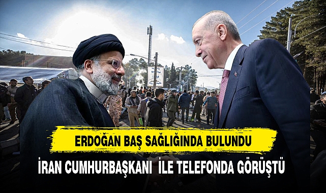 İran Halkına Baş Sağlığı Diledi. Cumhurbaşkanı Erdoğan İran Cumhurbaşkanı Reisi İle Telefonla Görüştü