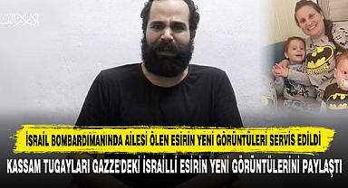 İsrail Bombardımanında Ailesi Ölen Esirin Yeni Görüntüleri Servis Edildi