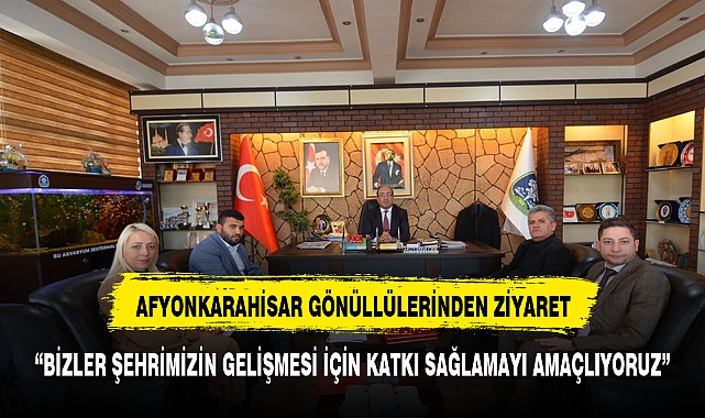 İSTANBUL AFYONKARAHİSAR GÖNÜLLÜLERİ DERNEĞİNDEN BAŞKAN DR. MUSTAFA ÇÖL’E ZİYARET