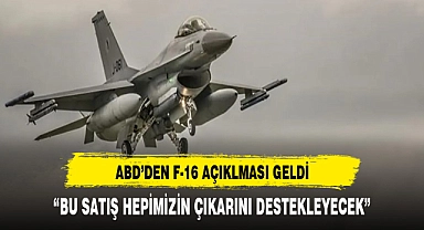 İsveç'e NATO onayının verilmesinin ardından ABD'den F-16 açıklaması: