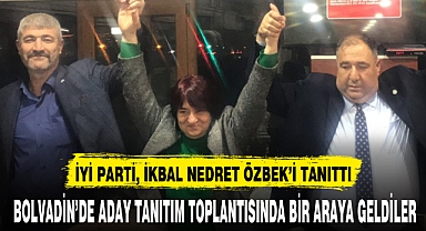 İYİ PARTİ, İKBAL NEDRET ÖZBEK'İ TANITTI