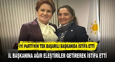 İYİ Parti'nin oyunu artırdığı tek ilçenin başkanı istifa etti