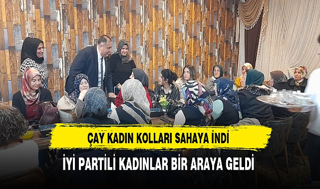 İYİ Partili Kadınlar Sahaya İndi Başkan Mısırlıoğlu Programa Katıldı