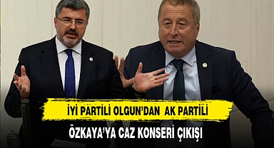 İYİ Partili Olgun'dan AK Partili Özkaya'ya Caz Konseri Çıkışı