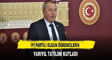 İYİ Partili Olgun Öğrencilerin Yarıyıl Tatilini Kutladı