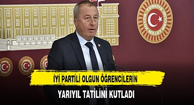 İYİ Partili Olgun Öğrencilerin Yarıyıl Tatilini Kutladı