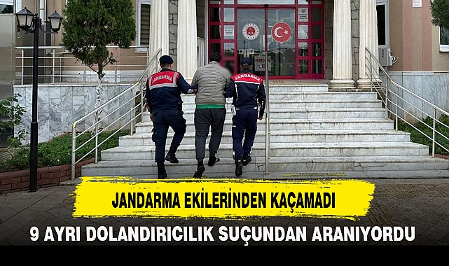 JANDARMA EKİLERİNDEN KAÇAMADI