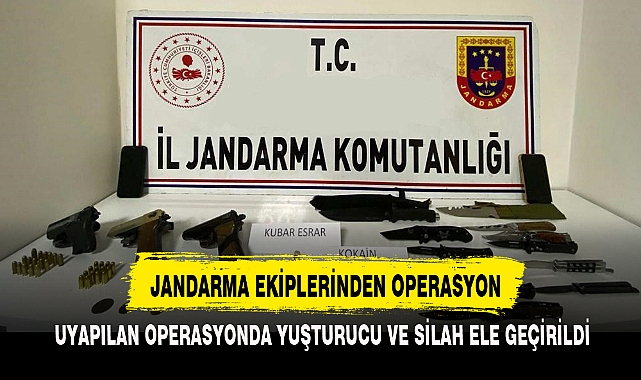 JANDARMA EKİPLERİNDEN OPERASYON