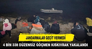 JANDARMALAR GEÇİT VERMEDİ