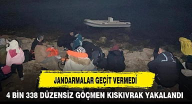JANDARMALAR GEÇİT VERMEDİ