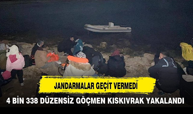 JANDARMALAR GEÇİT VERMEDİ