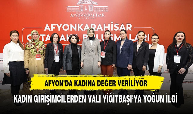 Kadın Girişimcilerden Vali Yiğitbaşı'ya Yoğun İlgi