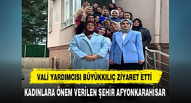 Kadınlara Önem Verilen Şehir Afyonkarahisar