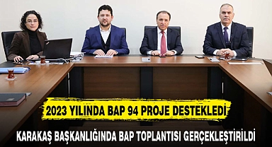 KARAKAŞ BAŞKANLIĞINDA BAP TOPLANTISI GERÇEKLEŞTİRİLDİ