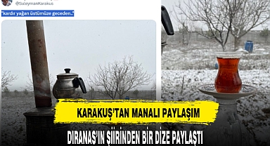KARAKUŞTAN MANALI PAYLAŞIM