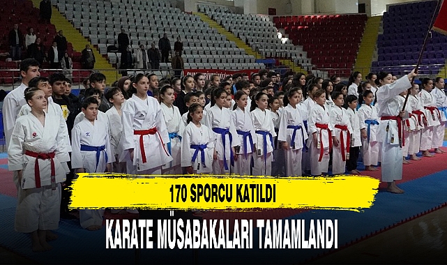 KARATE MÜSABAKALARI TAMAMLANDI