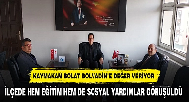 Kaymakam Bolat Bolvadin'e Değer Veriyor