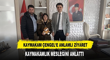 Kaymakam Çengel Mesleğini Anlattı