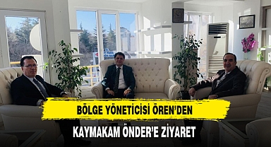 Kaymakam Önder Misafirlerini Ağırladı