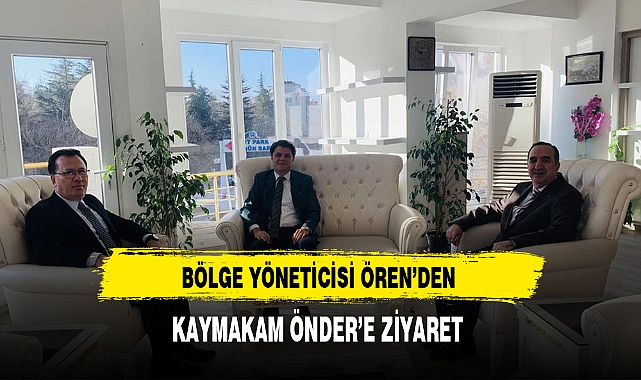 Kaymakam Önder Misafirlerini Ağırladı