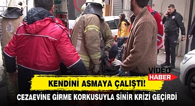 Kendini Asmaya Çalıştı!