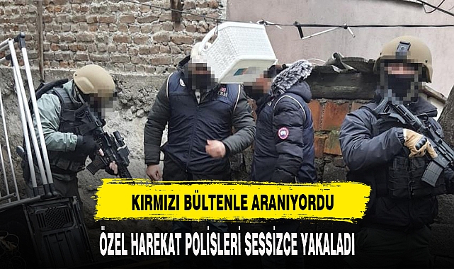 KIRMIZI BÜLTENLE ARANAN DAEŞ ÜYESİ YAKALANDI