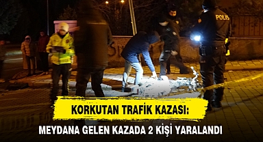 KORKUTAN TRAFİK KAZASI: