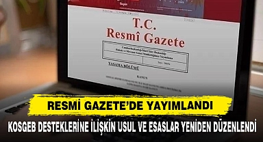 Kosgeb Desteklerine İlişkin Usul Ve Esaslar Yeniden Düzenlendi