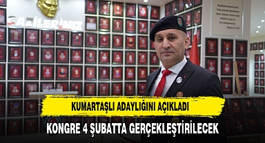 Kumartaşlı adaylığını açıkladı