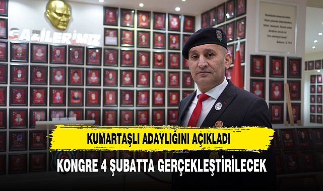 Kumartaşlı adaylığını açıkladı