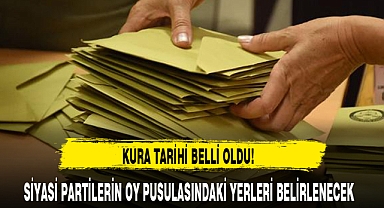 KURA TARİHİ BELLİ OLDU!
