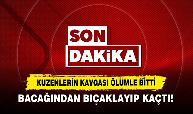 Kuzenlerin Kavgası Ölümle Bitti