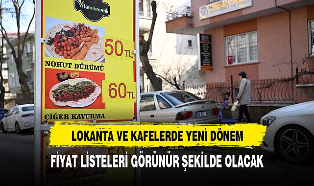 Lokanta ve Kafelerde Yeni Dönem işte Detaylar